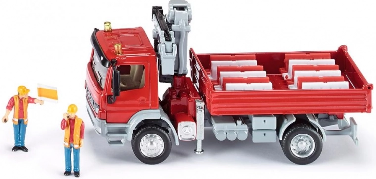 Siku Mercedes Atego kranlastbil 1:50