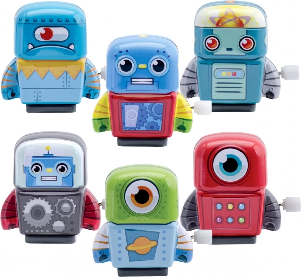 Optrækkelige mini robotter fra Schylling