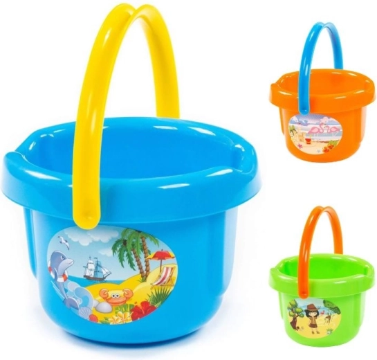 Stor plastspand til sand og vand