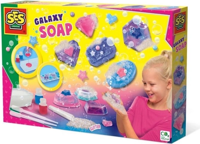 SES Creative Galaxy Soap – kreativt sæt til fremstilling af sæber
