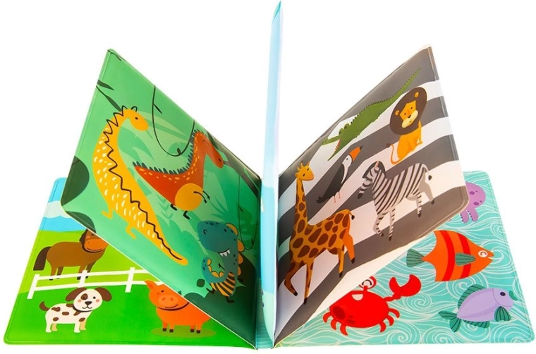 Bløde og vandtætte sider til leg i badet