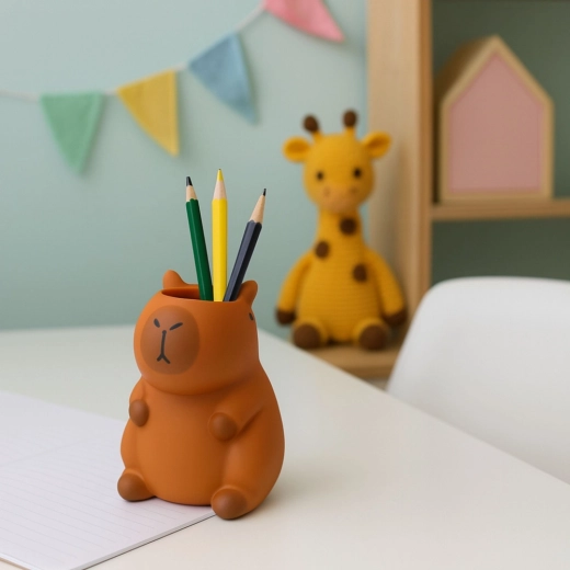 Praktisk organisator til skriveredskaber