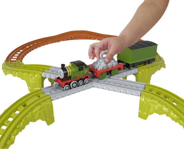 Lokomotivet Whiff og godsvogne