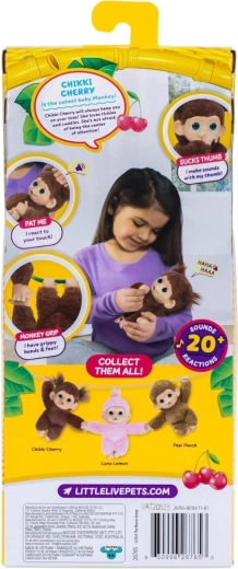 Little Live Pets interaktiv miniabe Chikki Cherry