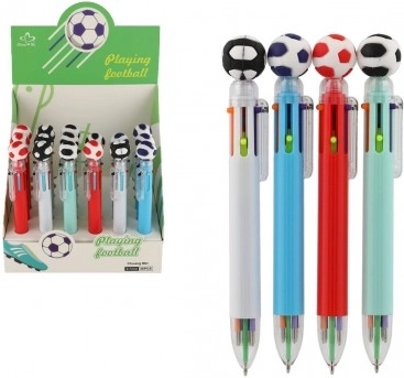 Pen med fodboldmotiv