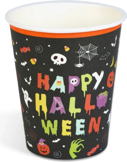 Papkrus Happy Halloween 250 ml, 8 stk.