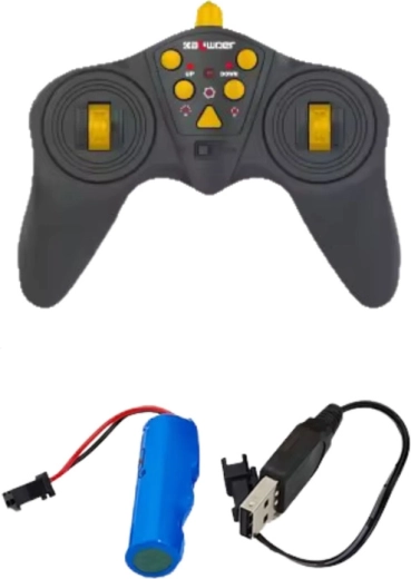 Komplet sæt med controller og opladning