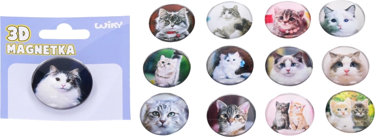 Glasmagnet kat 4 cm – mix varianter