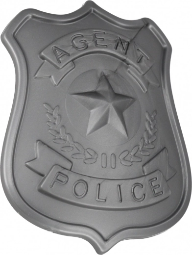 Realistisk politibadge