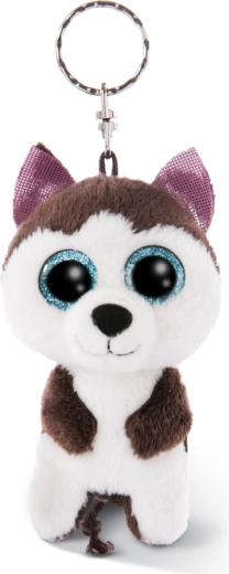 Nici Glubschis nøglering hund husky Barkley 9 cm - 1 stk.