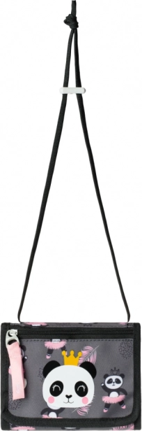 BAAGL børnepung til halsen panda