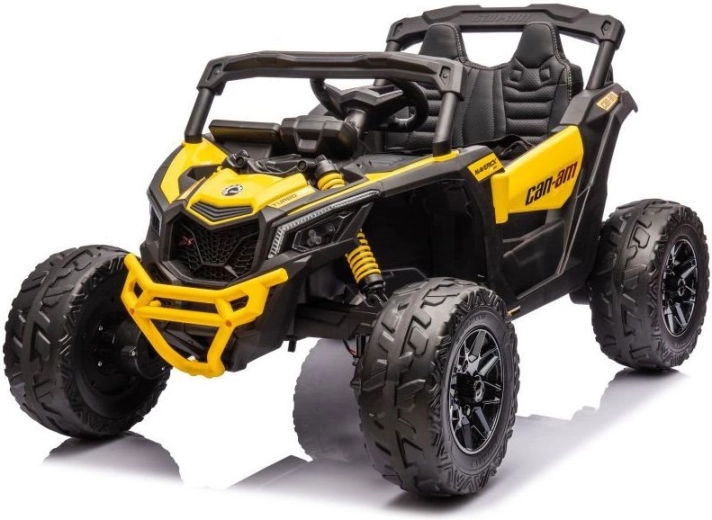 Elektrisk legebil Baby Mix Buggy Hornet 12V gul