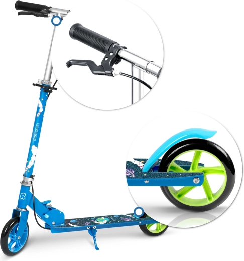 Dobbelt bremsning – hånd- og fodbetjent