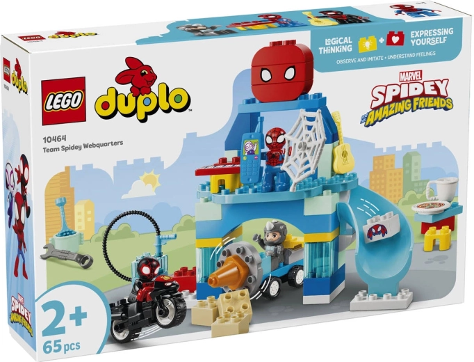 LEGO DUPLO Marvel Spidey-holdets skjulested