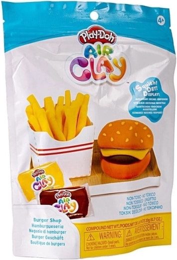 Sjov modellering af burgere og pomfritter