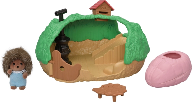 Sylvanian Families hemmeligt hus til baby-pindsvin