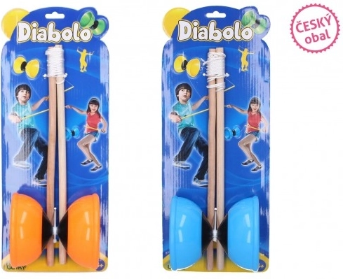 Stor Diabolo Sæt Plastik/Træ til Børn