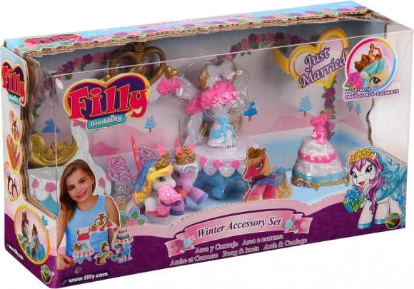 Filly Winter bryllupssæt