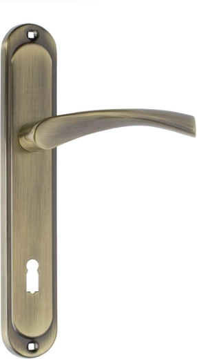 Dørgreb ATENA med nøgleindsats 90 mm, patina