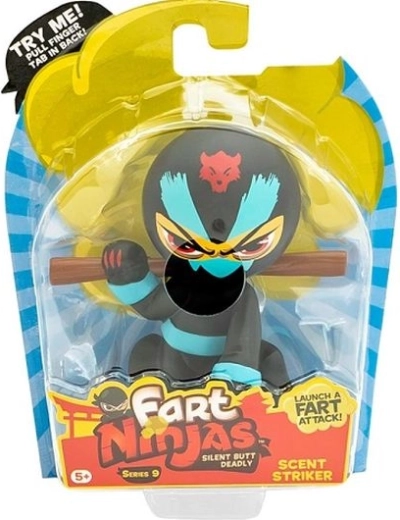 Fart Ninjas Scent Striker-figur med lyd