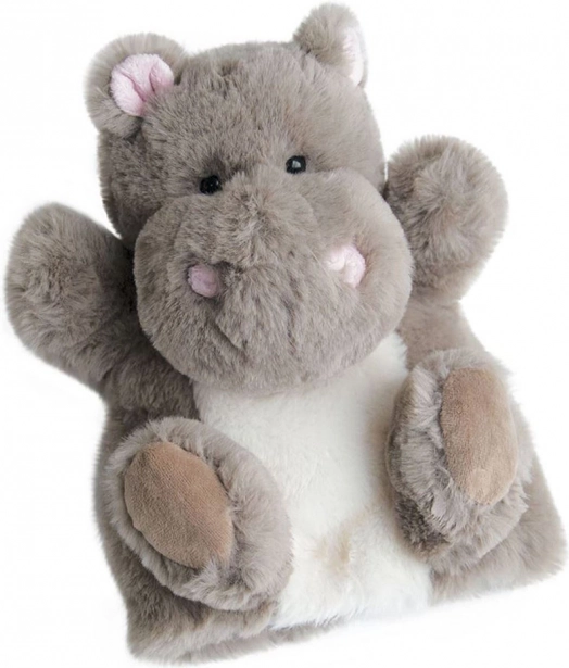 Doudou Histoire d’Ours plys-hånddukke flodhest 25 cm