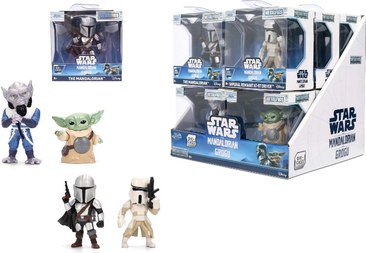 Jada Star Wars metal-samlefigur 6,5 cm (Wave 2, assort 4 varianter) – 1 stk.