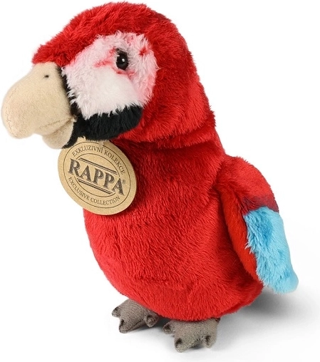 Rappa plyschpapegøje, rød ara, 15 cm, ECO-FRIENDLY