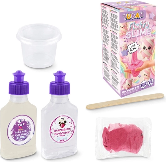 Tuban kreativt sæt til fremstilling af fluffy slim