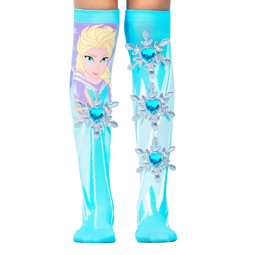 Skøre knæstrømper med ELSA FROZEN fra Madmia