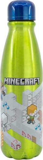 Minecraft Isometric drikkeflaske i aluminium 600 ml