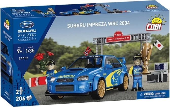 COBI Subaru Impreza WRC 2004 byggesæt (206 dele)