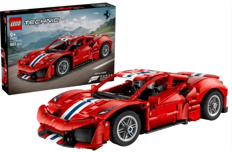 Lego Technic Ferrari 488 Pista (42235) - byggesæt