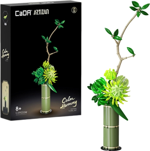 Cada Artizan Calm harmony – byggesæt med blomst 299 dele 45,8 cm - 1 stk.
