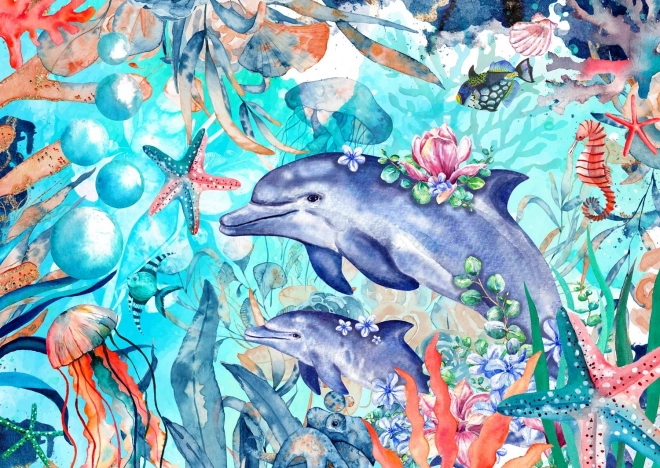 Puzzle vi skaber bølger 1000 brikker