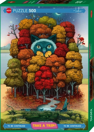 Puslespil Take a Trip! Andy Kehoe 500 brikker