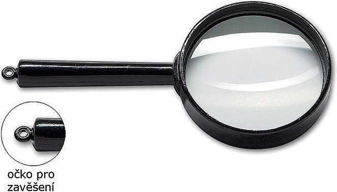 CONCORDE-lup med 80 mm diameter, glaslinse