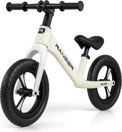 Løbecykel Milly Mally Ranger hvid