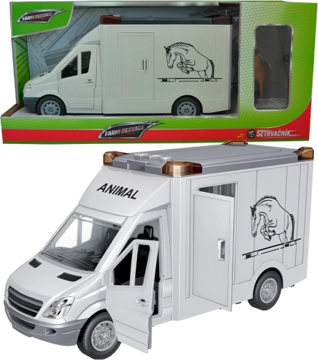 Hestetransport med svinghjul