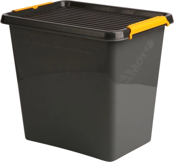 SOLIDSTORE opbevaringskasse med låg 30 l, 39 × 29 × 35 cm