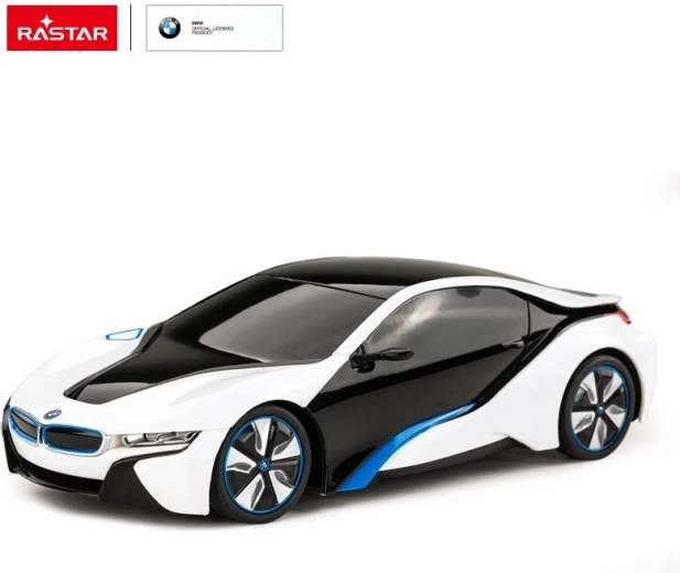 Rastar BMW i8 fjernstyret RC-bil 1:24 hvid