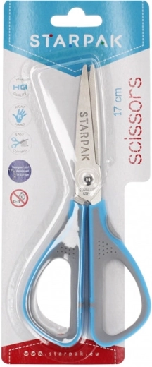 Blå saks 17 cm - 1 stk.