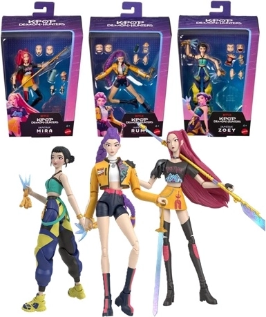 Mattel K-POP Demon Hunters actionfigur assorteret udvalg - 1 stk.