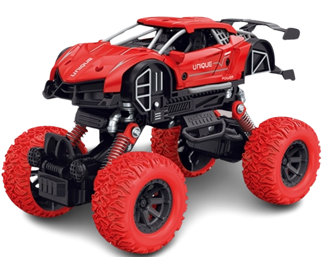 Monstertruck 1:32 med pull-back-optræk
