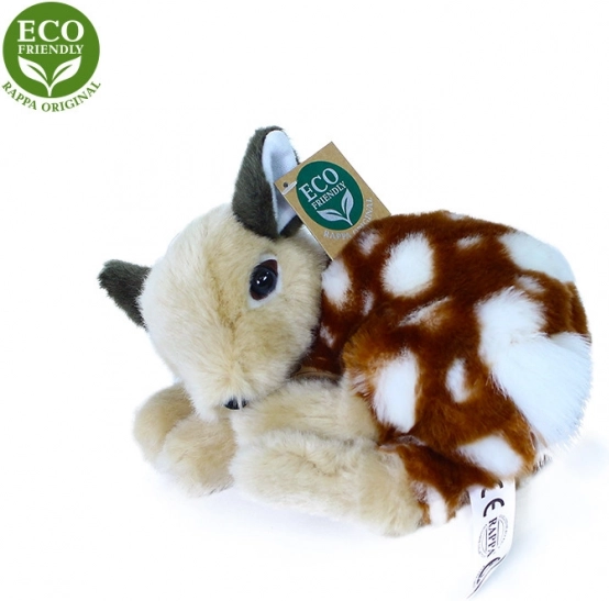 Rappa Plysbambi liggende 18 cm ECO-FRIENDLY