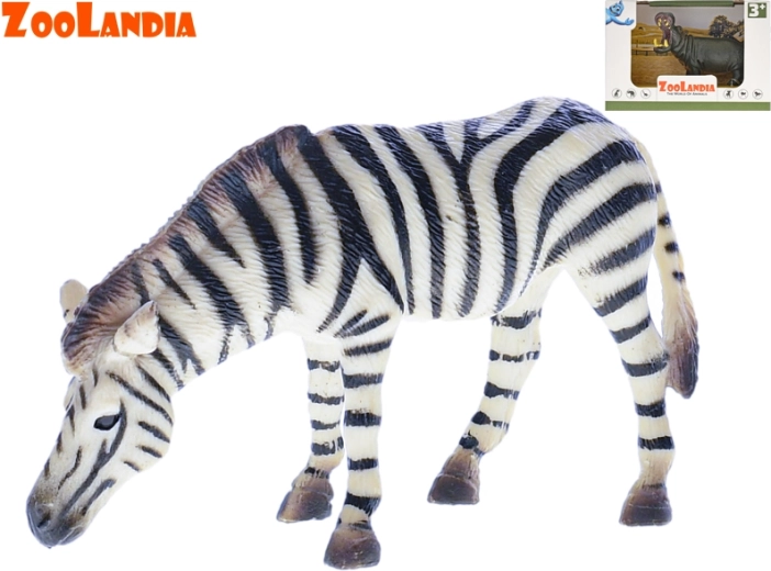 Zoolandia dyrefigur – zebra eller flodhest (9,5–12 cm)