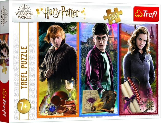 Puslespil HARRY POTTER 200 brikker i magiens og trolddommens verden