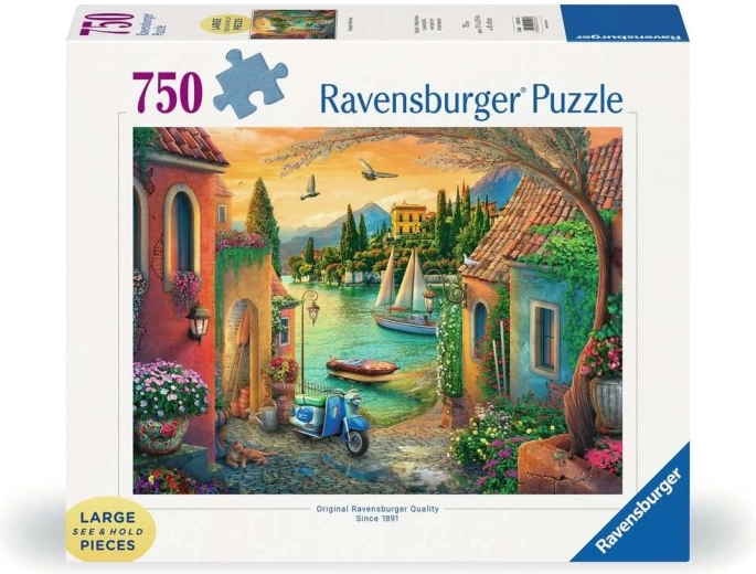 Ravensburger puslespil Villaer ved kysten XL 750 brikker