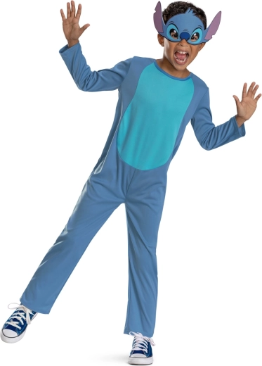 børnekostume stitch 3–4 år