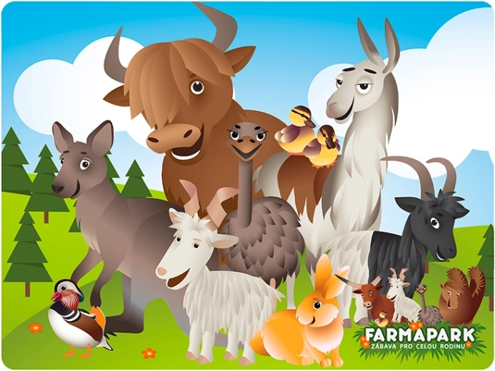 3D postkort Farmapark 3