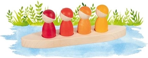 Små mænd i båd Goki evolution
